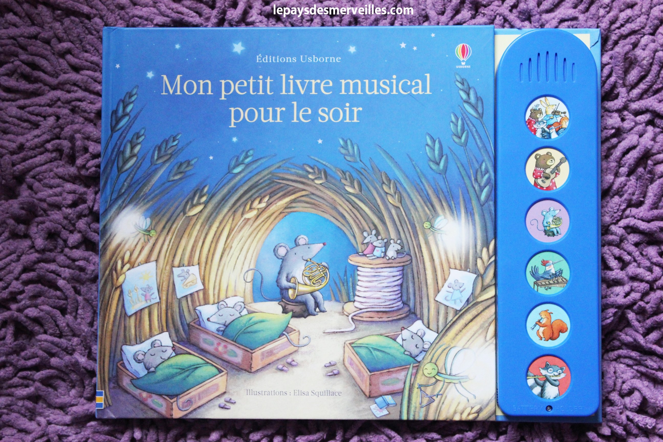 Mon Petit Livre Musical Pour Le Soir Usborne Chut Les Enfants Lisent 34 Le Pays Des Merveilles
