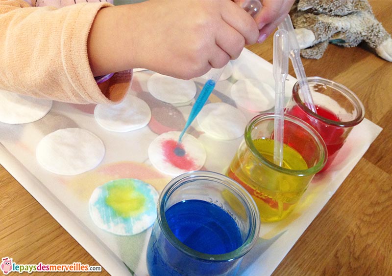 Mélange des couleurs, des expériences à tester avec les enfants