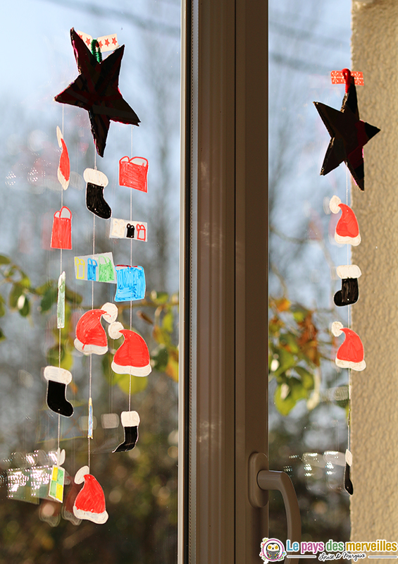 Carillons de Noël en forme d'attrape-soleil