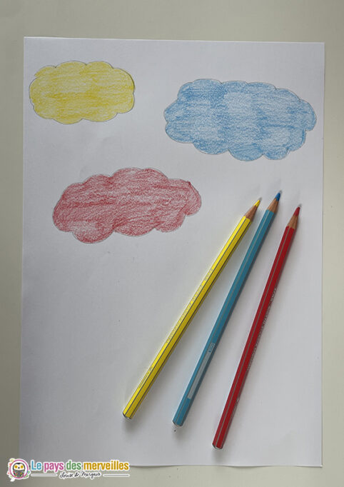 Coloriage nuage 