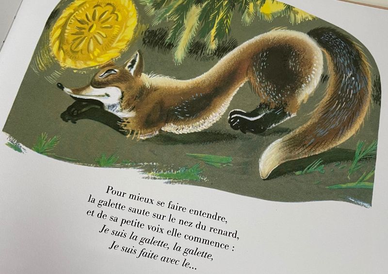 fin de roule galette avec le renard