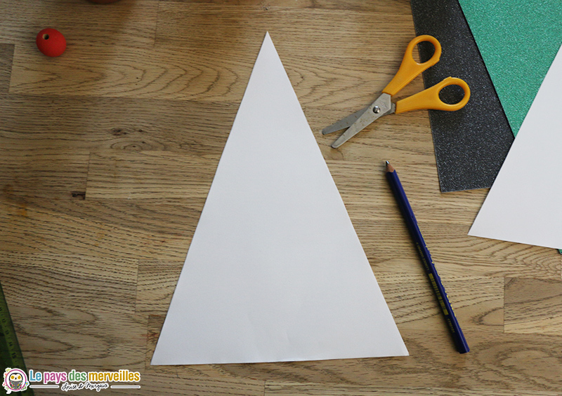 Triangle en papier