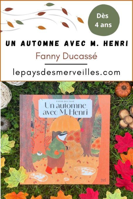 livre pour les enfants sur le thème de l'automne